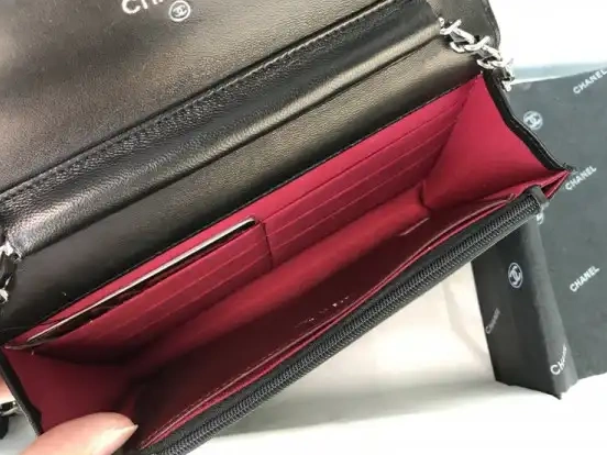 HyperPeter With Gold Flap Bag  Silver Lambskin Hardware  CHANEL 0609